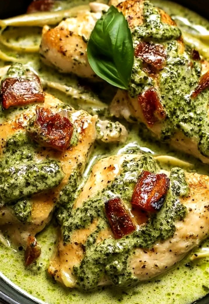 Creamy Pesto Chicken