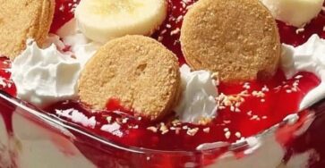 Easy Strawberry Banana Pudding Dessert Recipe