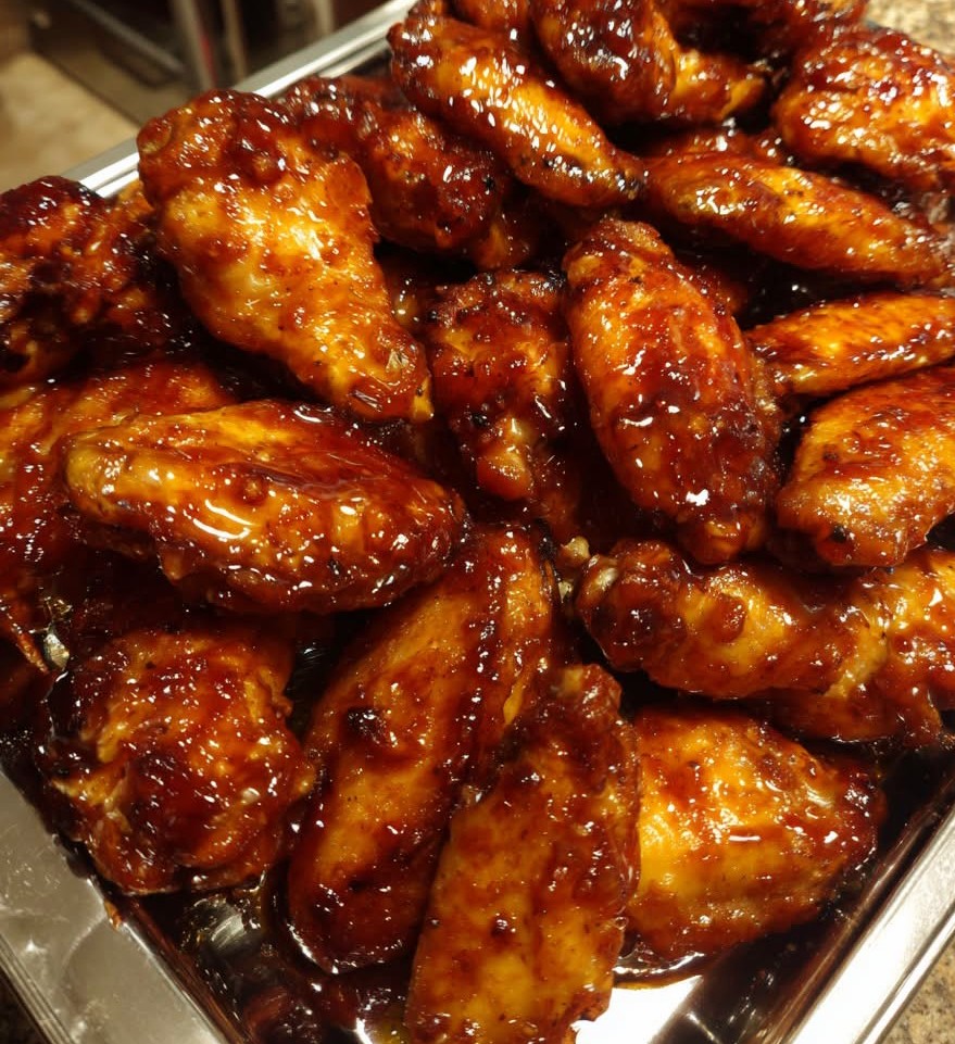 Sticky Pineapple Teriyaki Wings
