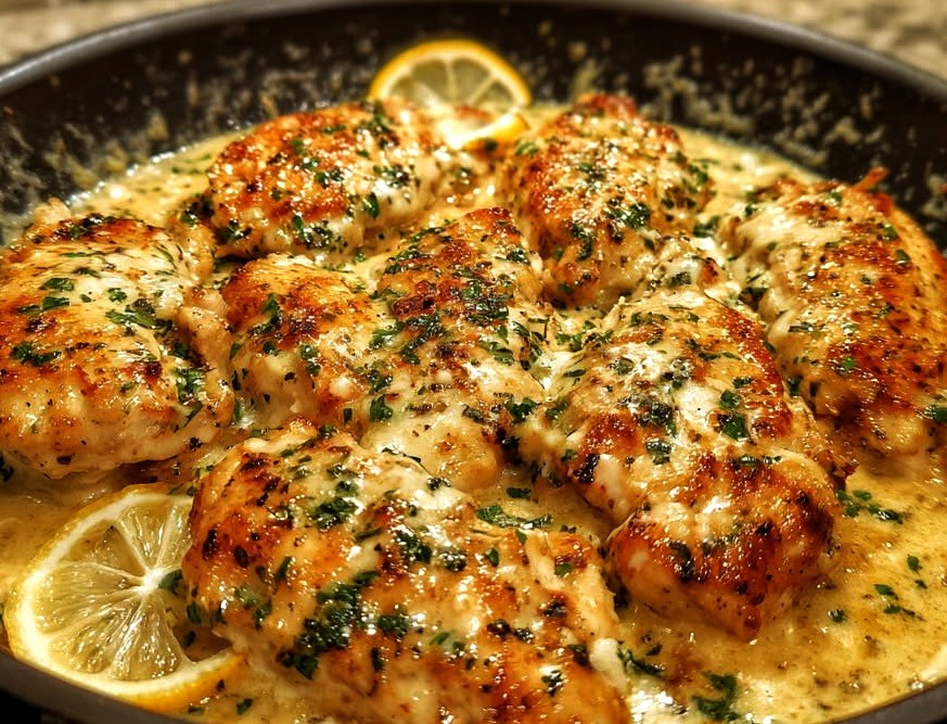 Creamy Garlic Parmesan Chicken