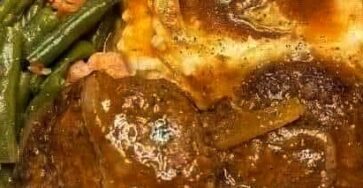 Salisbury Steak with Onion Gravy