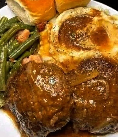 Salisbury Steak with Onion Gravy
