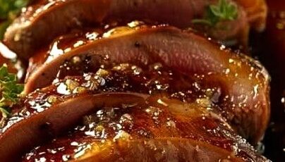 Duck Breast with Honey and Balsamic Vinegar