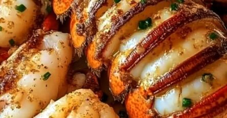 Garlic Butter Lobster and Scallops