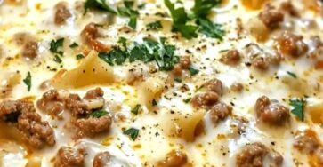 Creamy Lasagna Soup Recipe