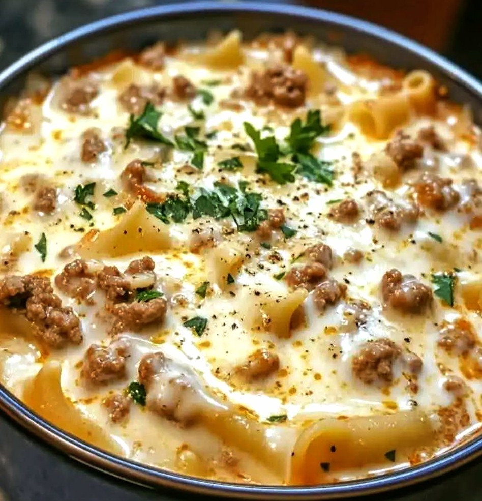 Creamy Lasagna Soup Recipe
