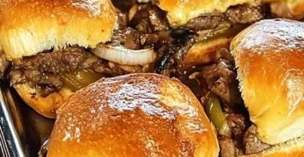 Philly Roast Beef Sliders