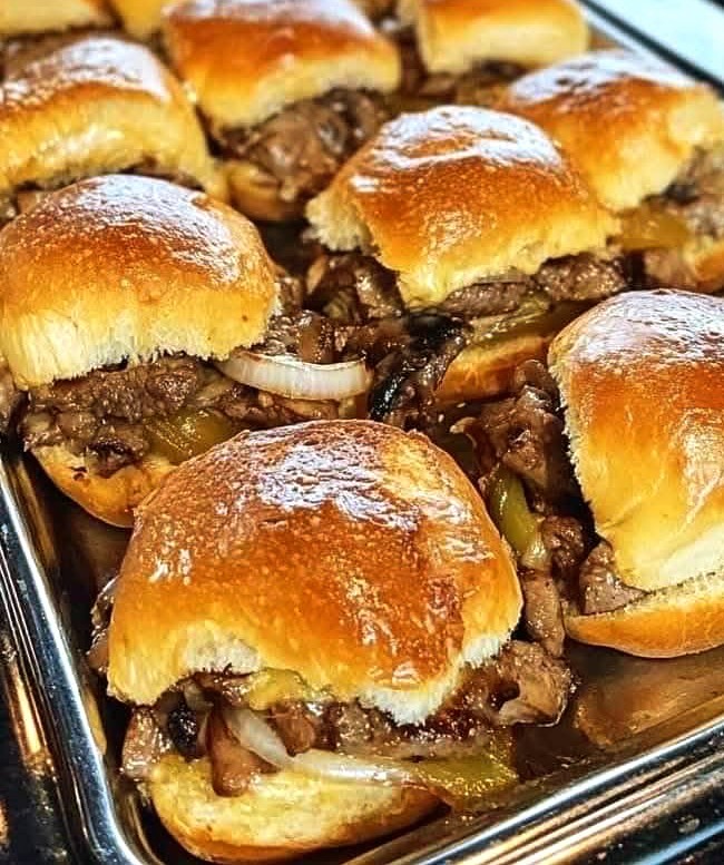 Philly Roast Beef Sliders