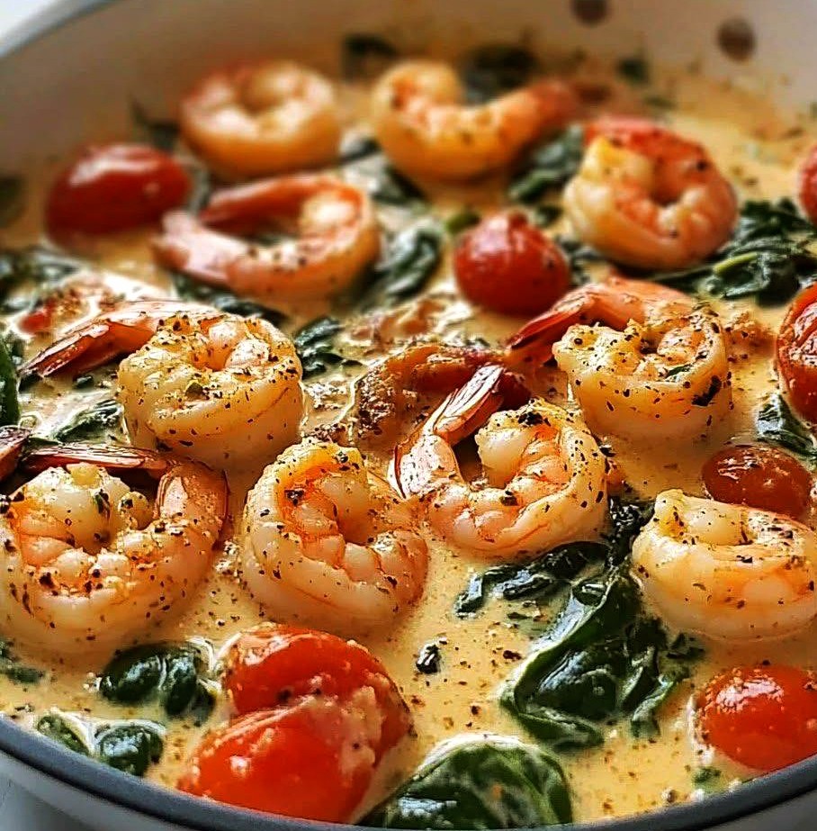 Creamy Tuscan Shrimp Recipe