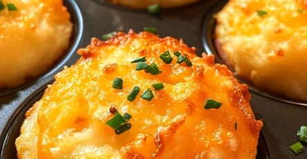 Cheesy Mashed Potato Puffs