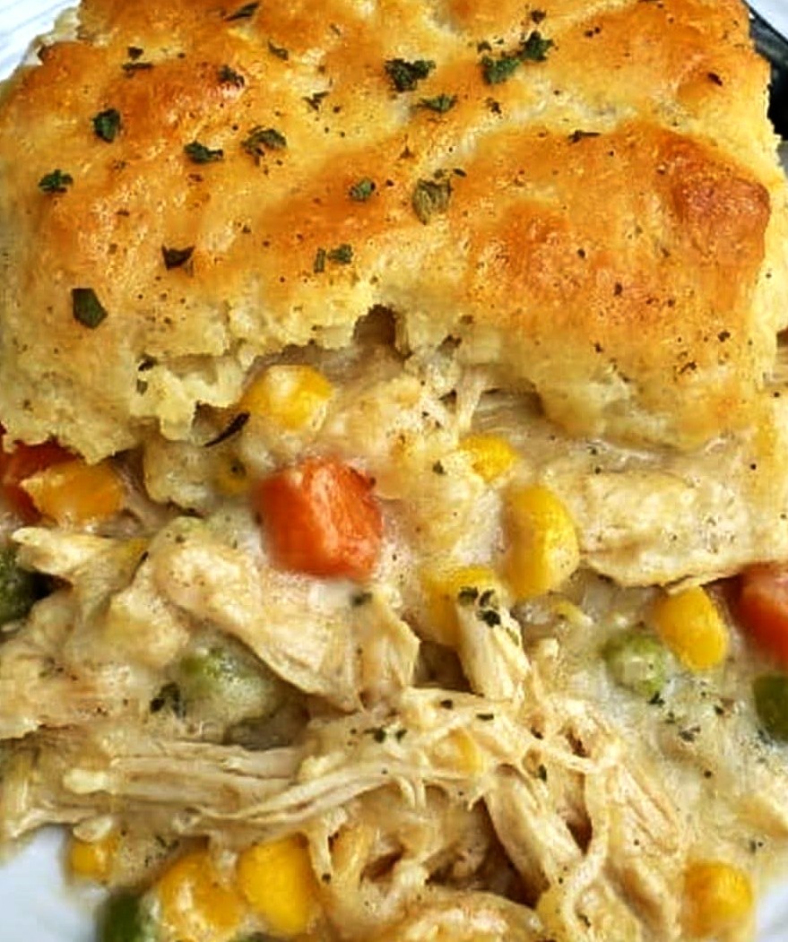 Cheddar Bay Chicken Pot Pie