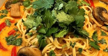 Thai Coconut Curry Noodle Soup