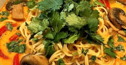 Thai Coconut Curry Noodle Soup