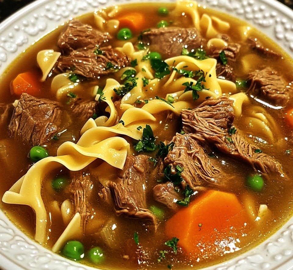 Hearty Beef Noodle Soup Recipe