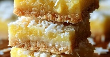 No-Bake Pineapple Coconut Bars