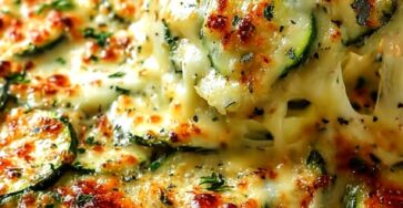 Crispy Baked Zucchini and Cheese