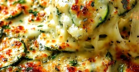 Crispy Baked Zucchini and Cheese