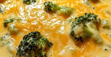 Creamy Broccoli Cheese Soup in the Crock Pot