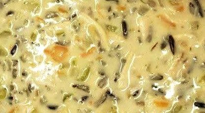 Creamy Mushroom Wild Rice Soup