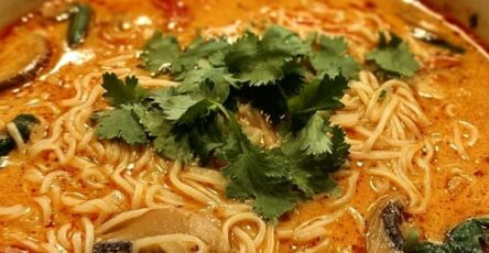 Thai Coconut Curry Noodle Soup