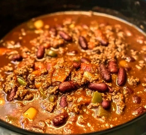Slow Cooker Crockpot Chili Recipe