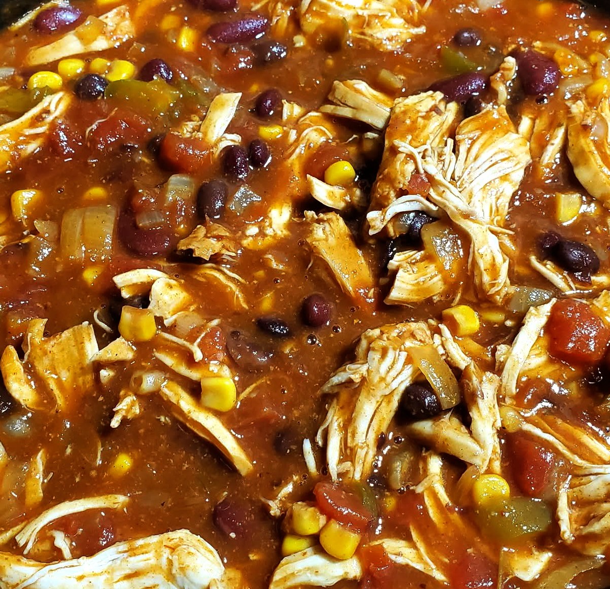 Hearty Chicken Chili with Beans