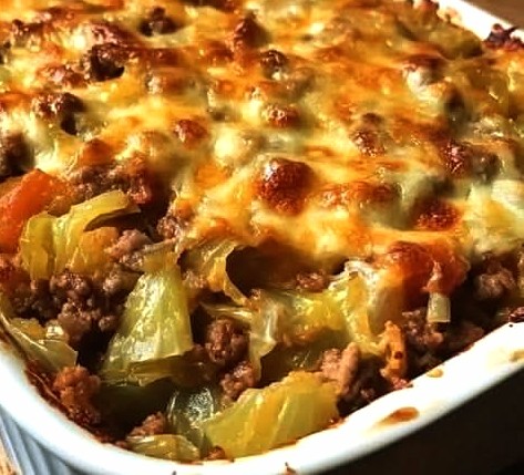 Cabbage Beef Bake