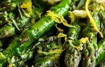 Lemon & Feta Grilled Asparagus