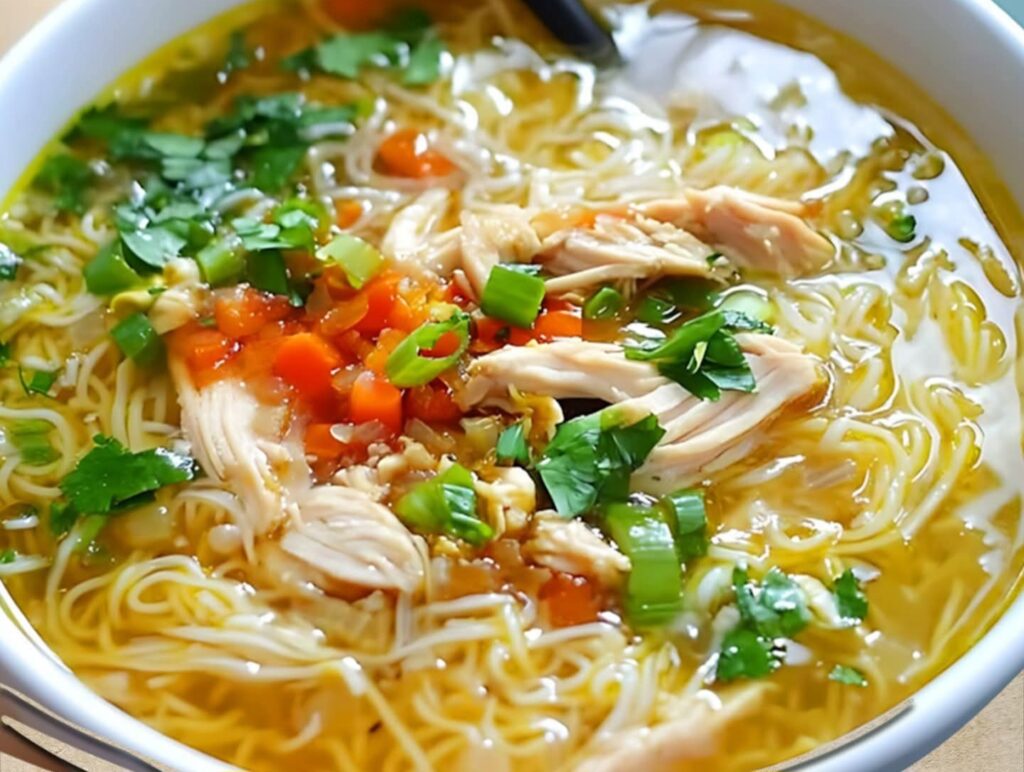 Cozy Chicken Vermicelli Soup Cozy Chicken Vermicelli Soup