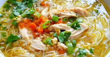Cozy Chicken Vermicelli Soup