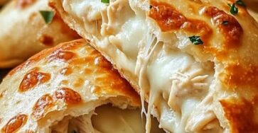 How to Make Creamy Chicken Alfredo Calzones