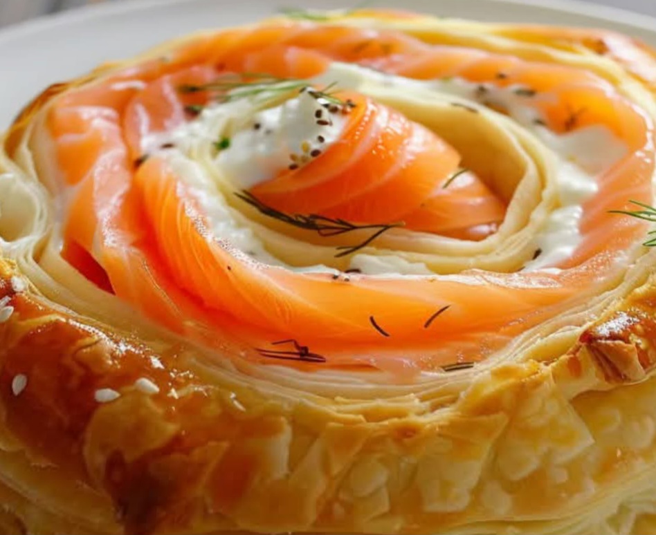 How to Make Smoked Salmon Puff Pastry Rolls