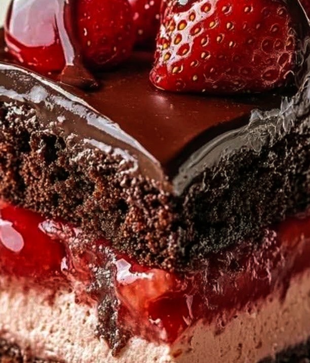 Ultimate Strawberry Chocolate Cake Recipe