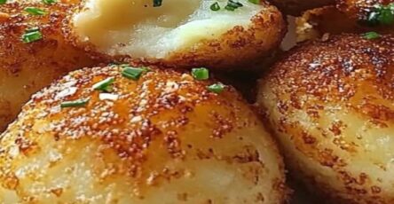 Crispy Mashed Potato Cheese