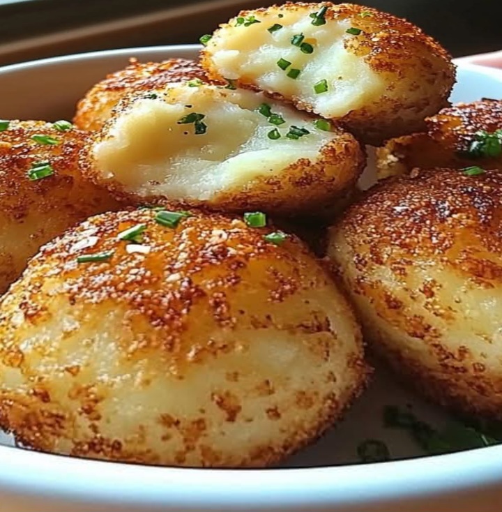 Crispy Mashed Potato Cheese