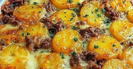 One-Pan Hobo Casserole with Ground Beef and Potatoes