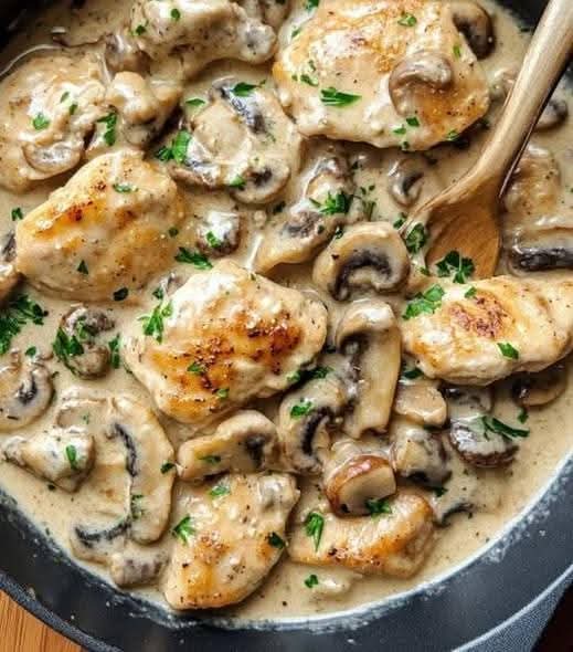 Creamy Mushroom Chicken