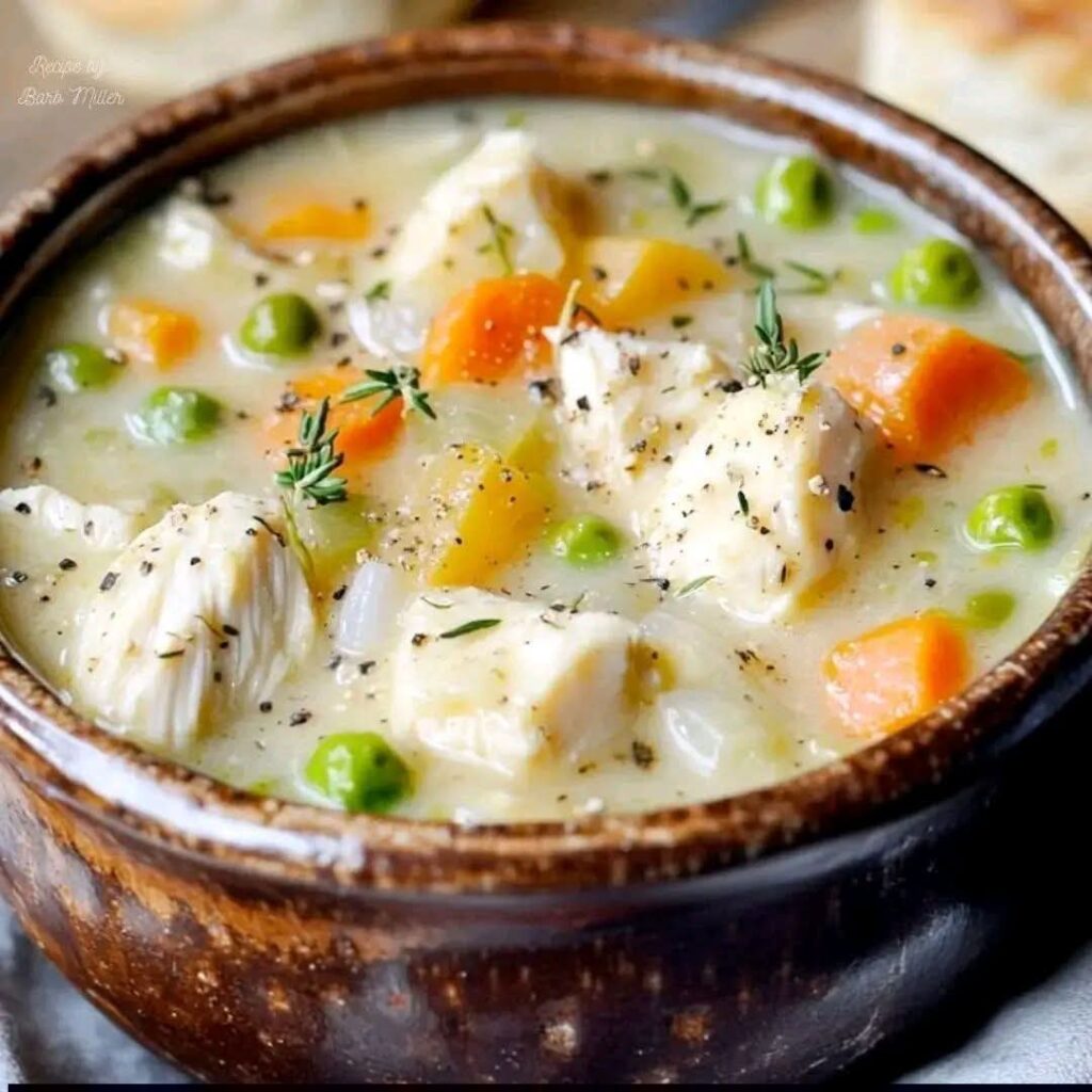 Creamy Chicken Pot Pie Soup Recipe Creamy Chicken Pot Pie Soup Recipe