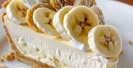 Banana Cream Cheesecake Recipe – Easy Homemade Banana Dessert