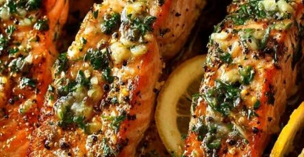 Garlic Butter Lemon Salmon