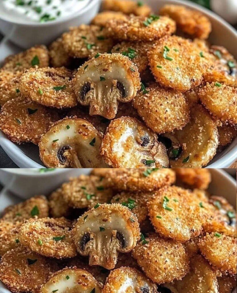 Crispy Fried Mushrooms Recipe (Golden & Extra Crunchy Appetizer)