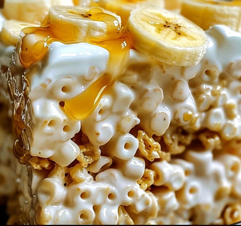 Banana Pudding Rice Krispie Treats