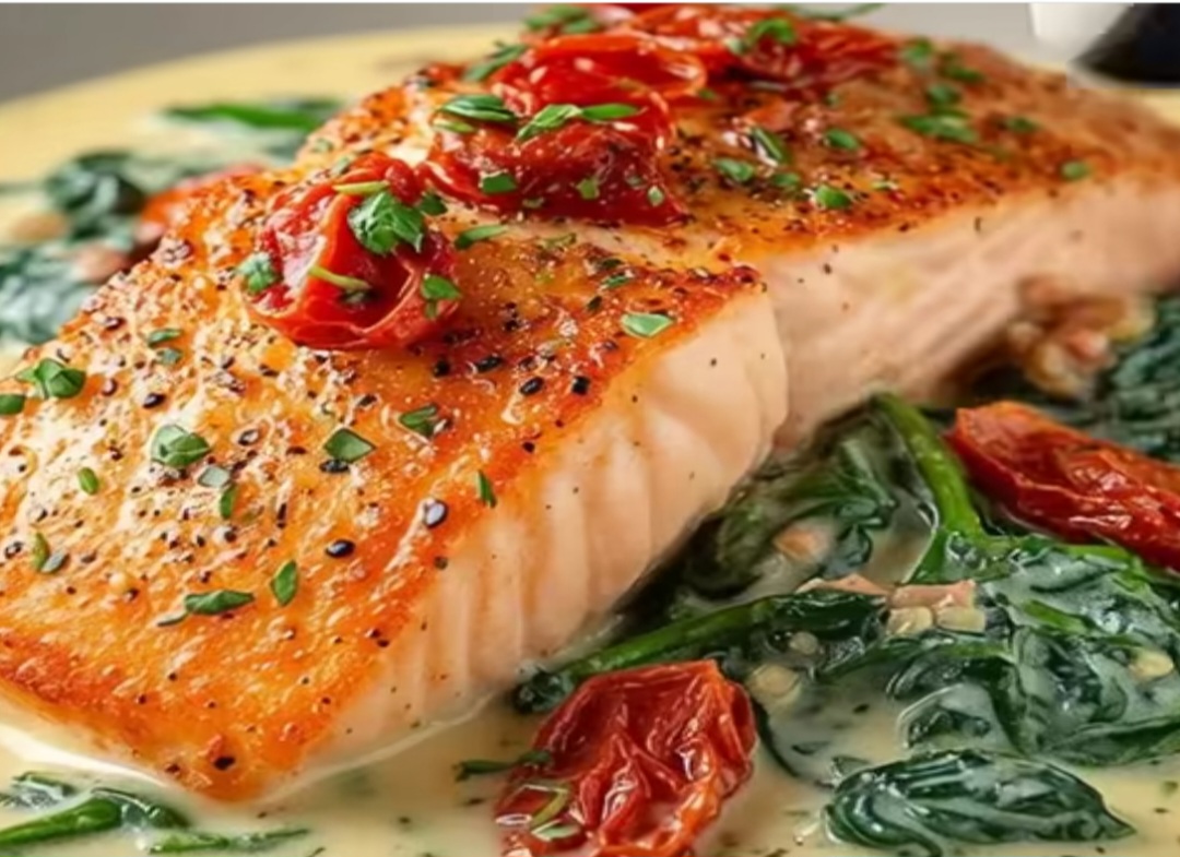 Creamy Tuscan Salmon