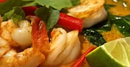 Coconut Curry Shrimp Soup