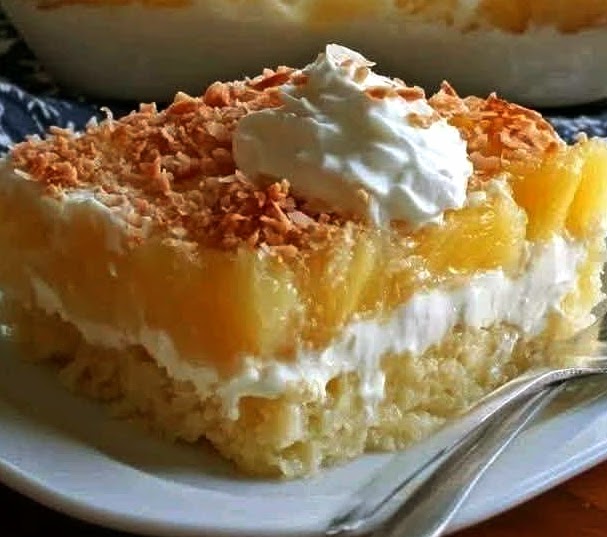 Pineapple Coconut Dream Cake Pineapple Coconut Dream Cake