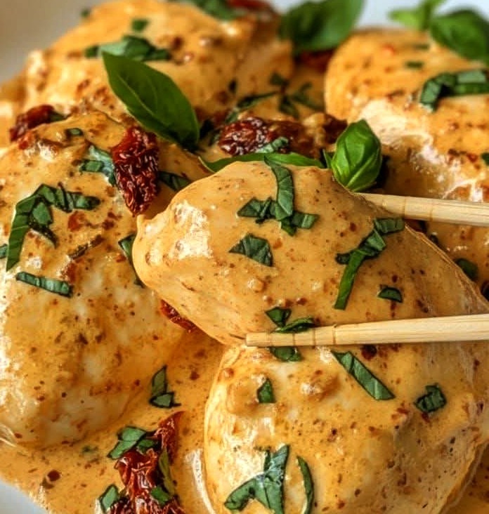 Creamy Parmesan Sun-Dried Tomato Chicken Creamy Parmesan Sun-Dried Tomato Chicken