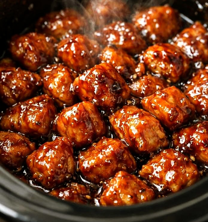 Sticky Sweet 4-Ingredient Slow Cooker Teriyaki Chicken Sticky Sweet 4-Ingredient Slow Cooker Teriyaki Chicken