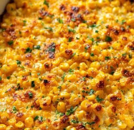 Slow Cooker Cheesy Corn and Herb Casserole Slow Cooker Cheesy Corn and Herb Casserole