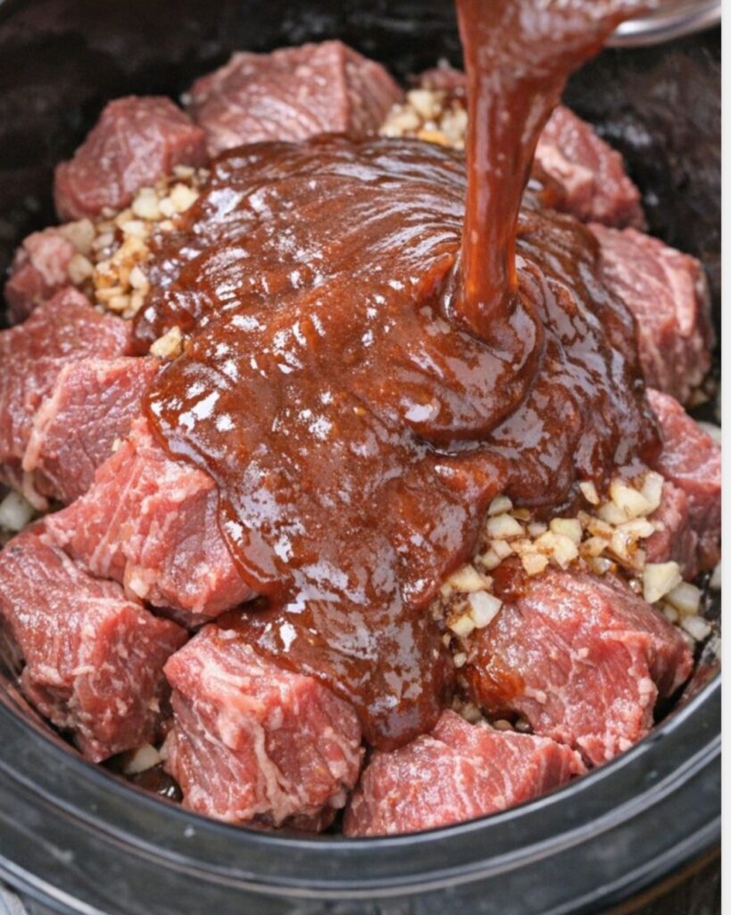 slow cooker beef barbecue