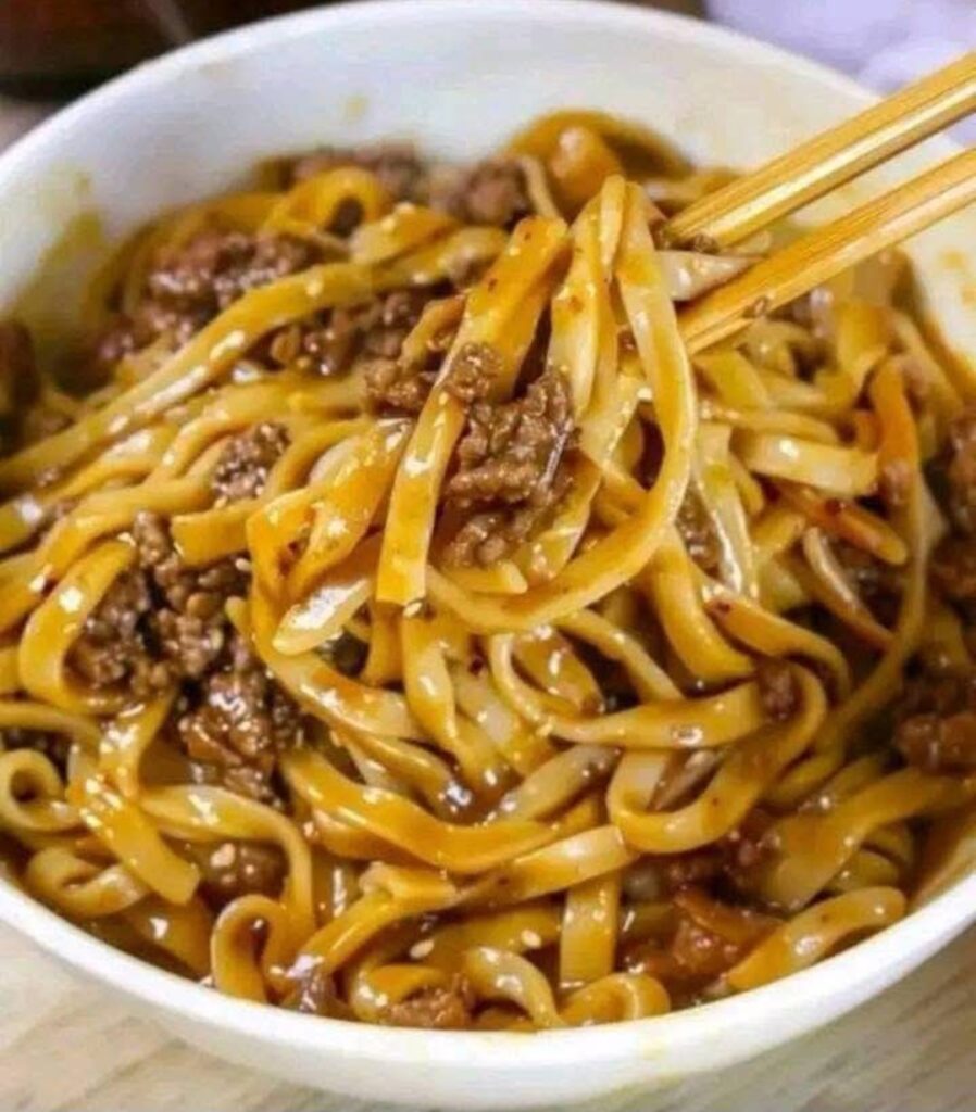 Easy ground beef noodles Easy ground beef noodles